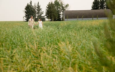 Casey and Dylan’s Barn Strathmore Wedding