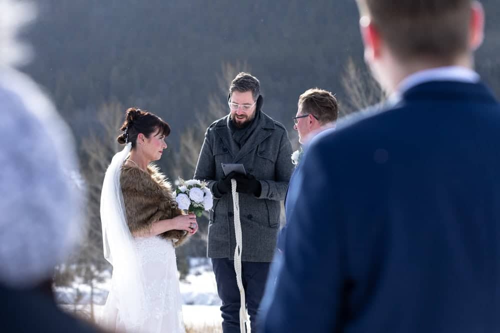 Lesbian brides get married
